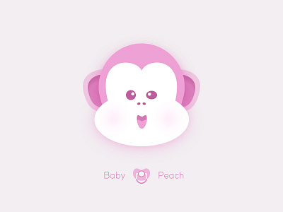 My Baby Peach-20170103 baby monkey king，love peach