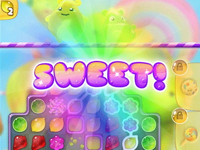 Sweet! android exclamation game gummy ios mobile photoshop unity vfx yummy yummy gummy