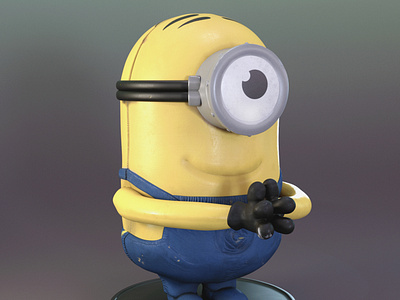 Used McDonald's Minion Toy | 3D project