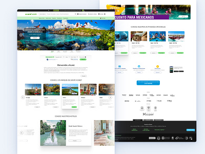 xcaret redesign design ecommerce website design