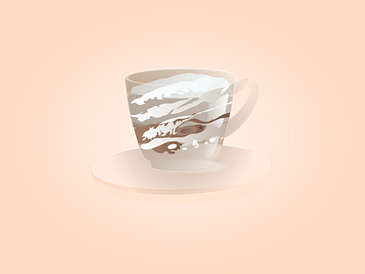 Coffeeter coffee design flat graphic illustration jupiter vectors