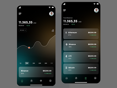 Crypto Exchange App Concept