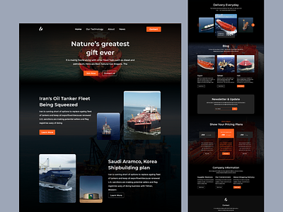 Fuel & Gas Landing Page