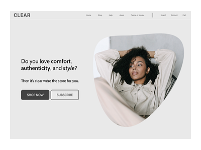 Fashion Store Hero Section ecommerce fashion store hero hero design hero section ui design web design