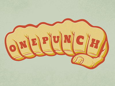 One Punch branding design logo