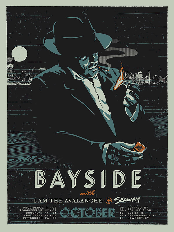 Bayside Tour Poster by RONLEWHORN on Dribbble