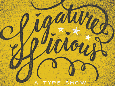 Ligature Licious - A Type Show