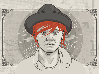 Aaron Gillespie Fall Tour Art