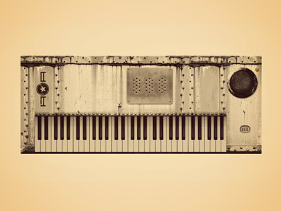 American Analog - Industrial Set branding design icon keyboard photo illustration