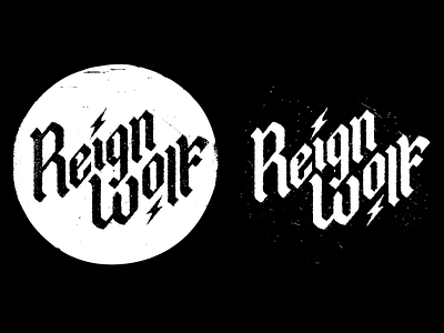 Reignwolf Logo concept atreyu branding icon losttype
