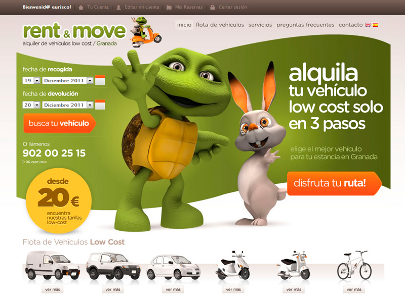 Rent and Move by Estudio Eurisco on Dribbble