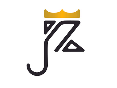 JR BW Gold branding design graphic design illustration illustrator logo minimal vector
