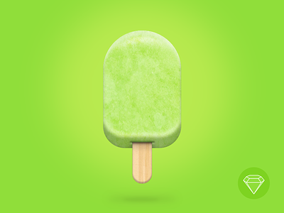Ice Candy green ice candy sketch