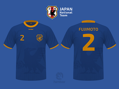 Japan Footbal Kit Design Concept football japan kit sketch soccer