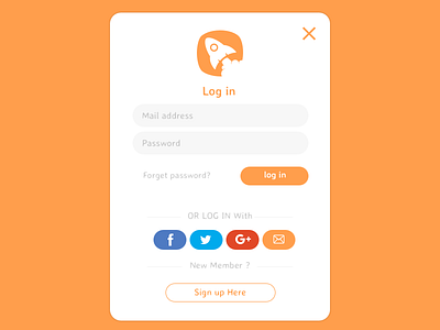 Qikup Q&A Service Login ask login logo quora sketch startup tag ui ux