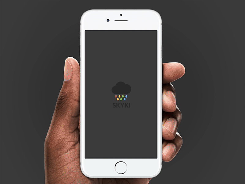SkyKi a Weather App animation app cool dark principle sketch ui ux weather