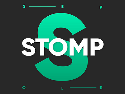 Stomp Typo Color aftereffects animation branding color design flat motion design motiongraphics stomp template titles typography videohive