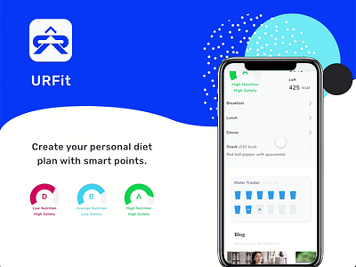 URFit - Mobile App mobile app mobile app design urfit