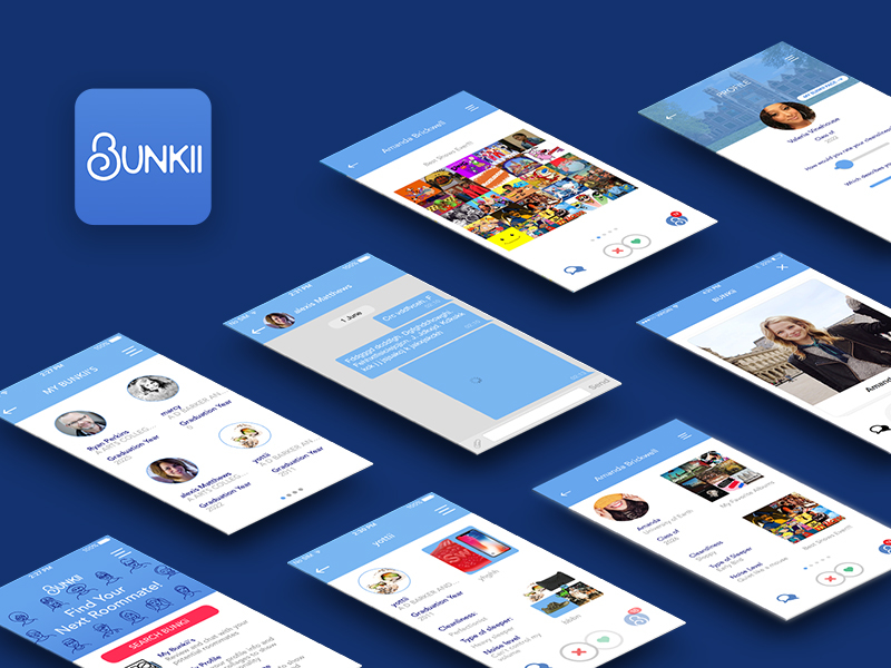 Bunkii The Roommate Finder By Technostacks On Dribbble