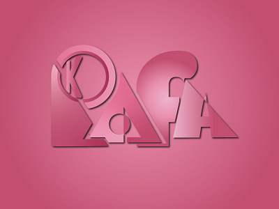 Rafa l Typography logo