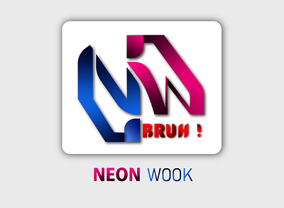 NEON WOOK animation art design graphic design icon illustration illustrator lettering logo vector