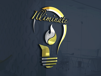 ILLUMINATE l Contest Logo animation art design graphic design icon illustration illustrator lettering logo vector