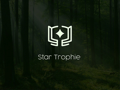 Star Trophie - Minimalist Logo 3d animation branding design graphic design icon illustration logo motion graphics ui ux vector