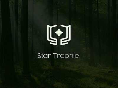 Star Trophie  - Minimalist Logo