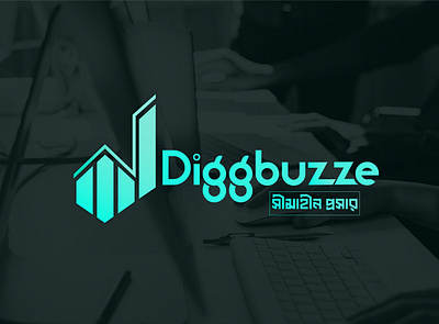 Diggbuzze - Logo design 3d animation branding design graphic design icon illustration logo motion graphics ui ux vector