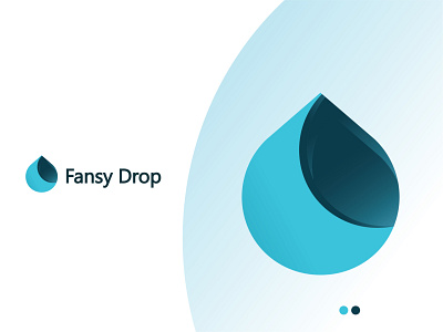 Fansy Drop - Logo Design 3d animation branding design graphic design icon illustration logo motion graphics ui ux vector