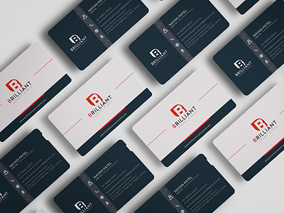 Business Card Design for Company art branding business card concept design icon illustrator logo typography ui visitingcard