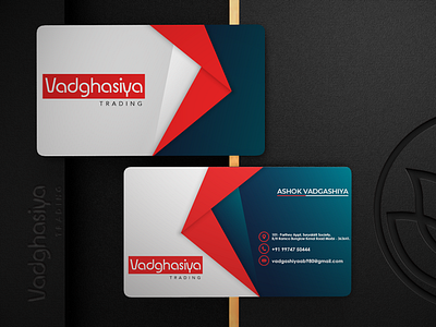 Business Card Design for Client branding business card design graphic design logo vector visiting card