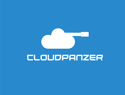Cloudpanzer brand brand design brand identity branding cloud design logo web hosting