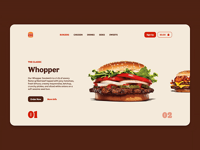 Burger King - Web (Concept)