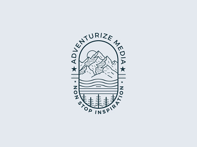 Adventure Media Logo Design
