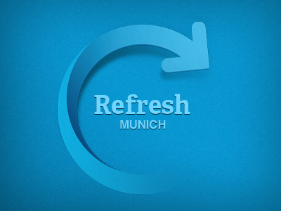 Refresh Munich circle circle design loader preloader refresh ui ux webdesign