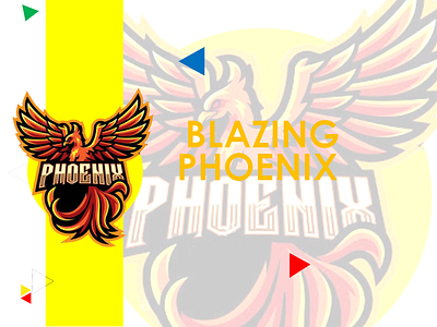 Blazing Phoenix creative logo creativity design graphic design icon illustration logo logo design school university