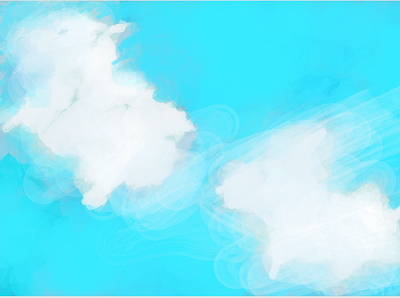 jeu de nuages illustration