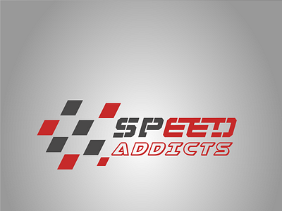 speed addicts logo flat logo logo logo design modern logo speed logo