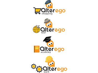 alterego logo concecpt