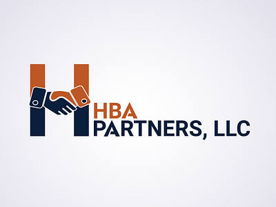 HBApartners logo creative logo design flat flat logo logo logo design minimal modern logo