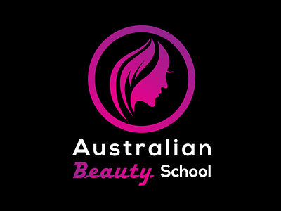 Australian Beauty School logo creative logo design flat logo illustration logo logo design minimal modern logo