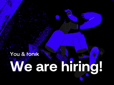 You & Tonik — Hiring Product Designers hiring product design product designer remote tonik ui ux work