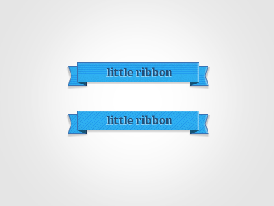 Little Ribbon Dribbble blue clean download ribbons ui