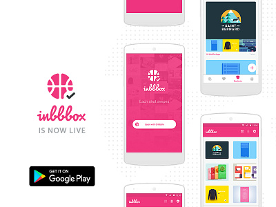 Inbbbox for Android is live! 🚀 android app dribbble inbbbox release shots