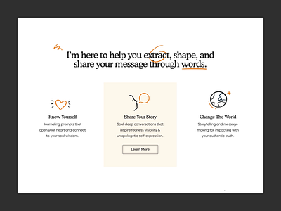 Copywriting Landing page