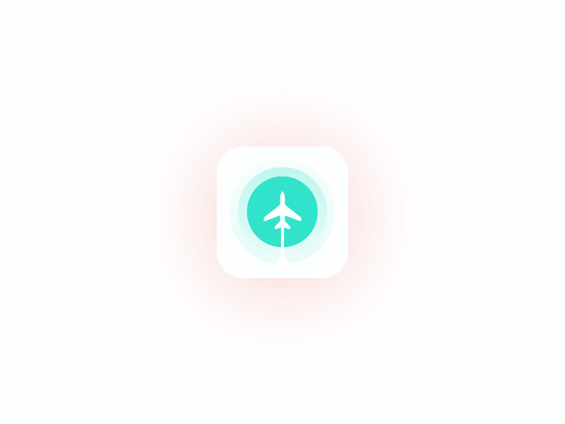 App Icon #5 Daily UI challenge app branding daily dailyui design flat ios mobile plane app ui user interface web