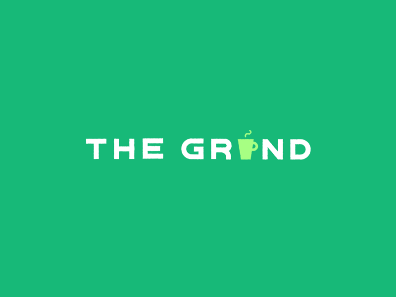 The Grind Animation aftereffects animation coffee logo logotype the grind thirtylogos