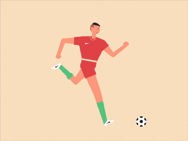 Cristiano Ronaldo World Cup 2018 animation ball cristiano ronaldo dribbble football gif joga bonito motion soccer world cup