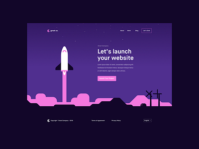 Great Company Landing Page